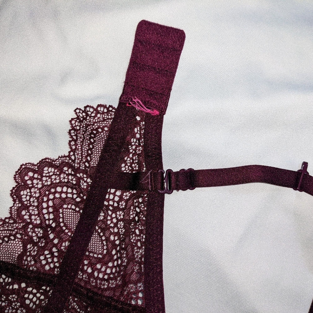 Lace & Ribbon Underwire Bra - Picture 7 of 7